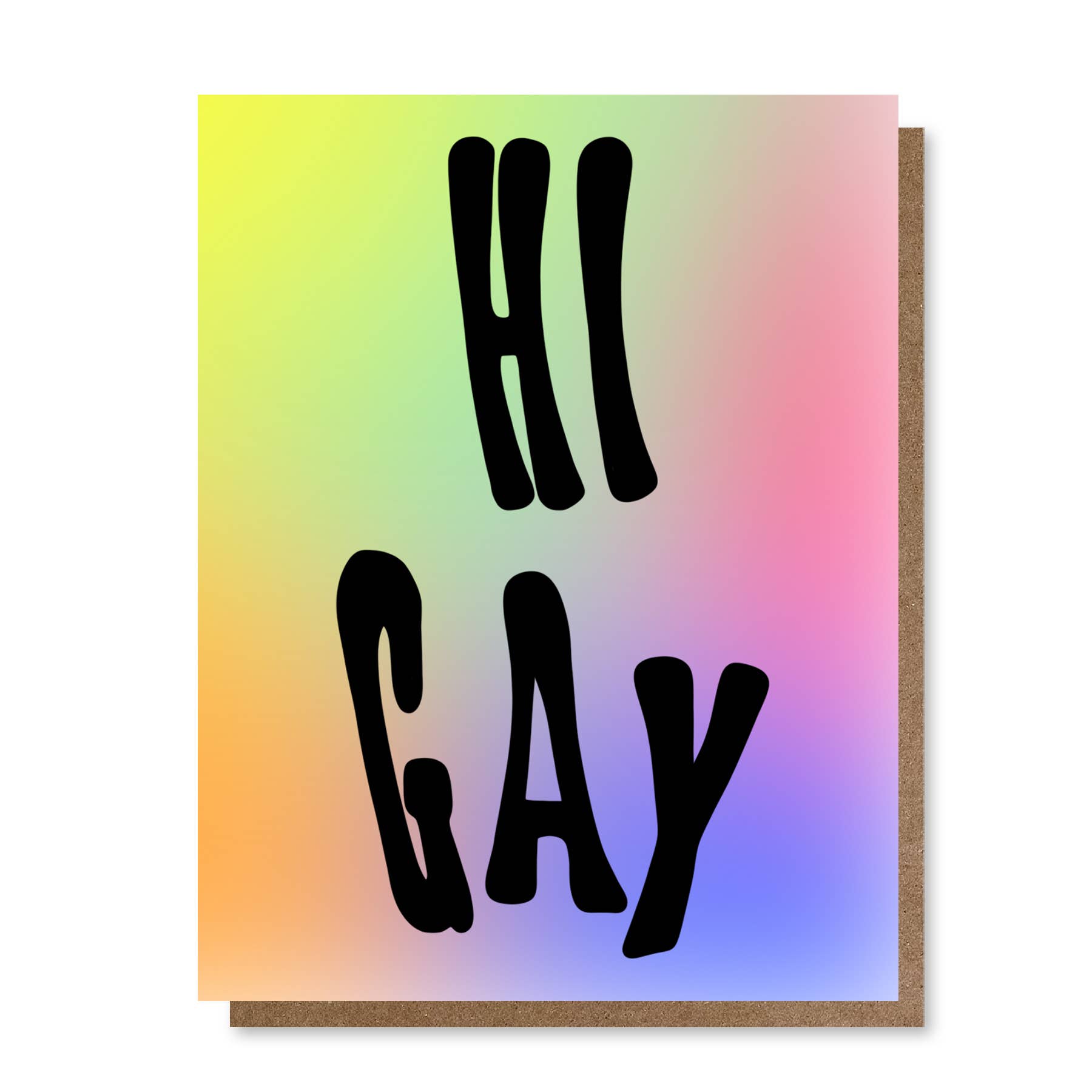 Greeting Card | Hi Gay