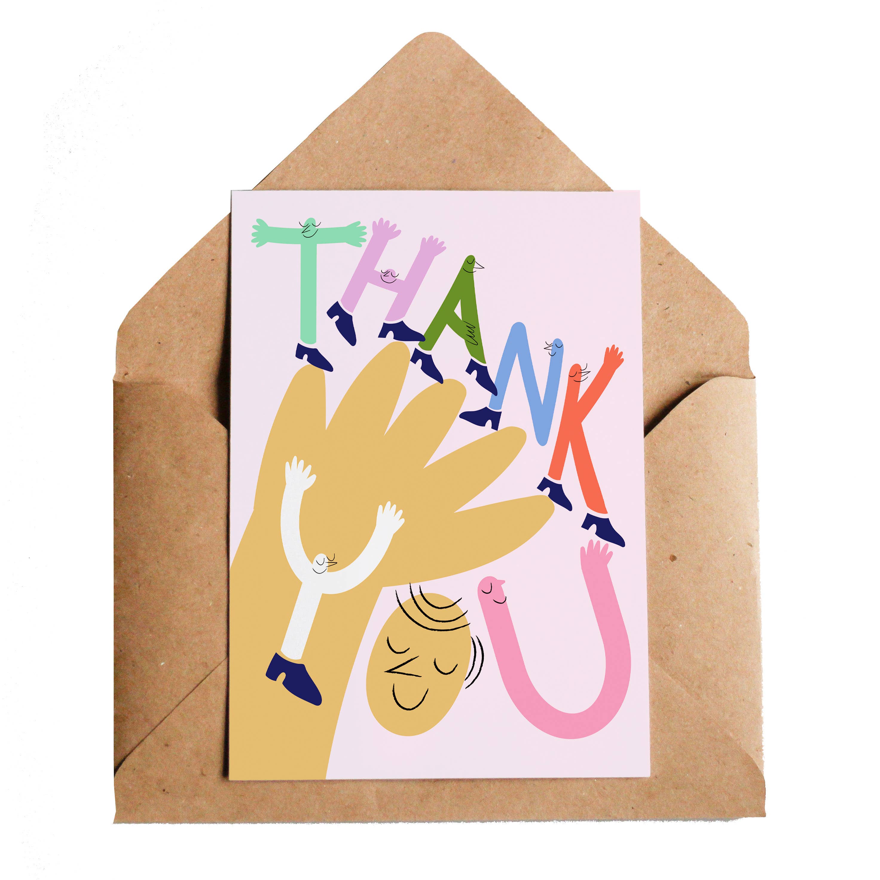 Greeting Card | Thank You Wave
