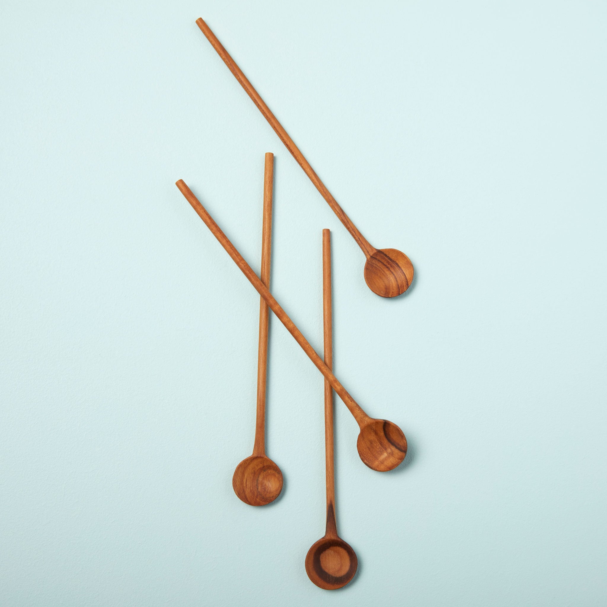 Wood Spoon | Long Skinny Teak Stirrer