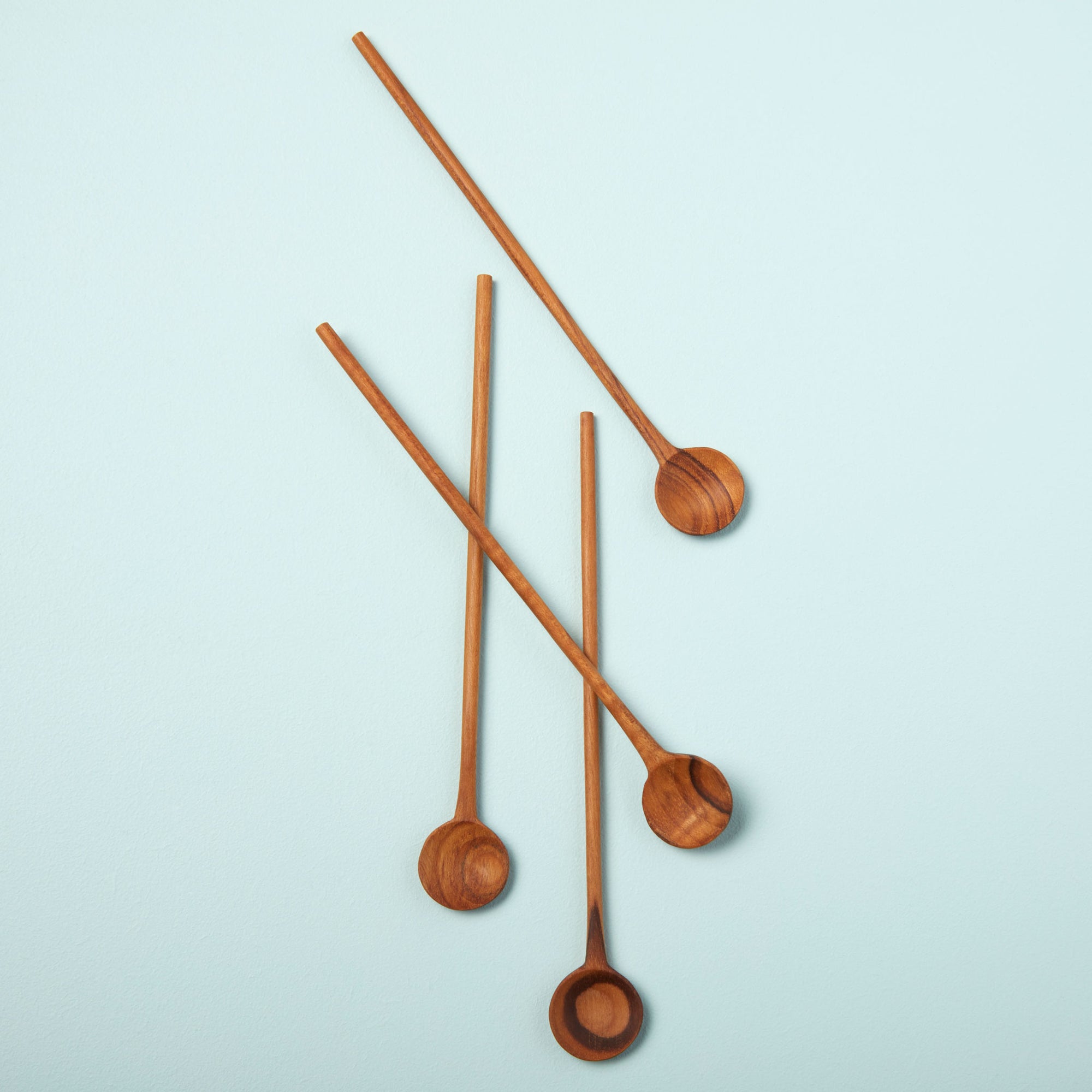 Wooden Spoon | Long Skinny Teak Stirrer