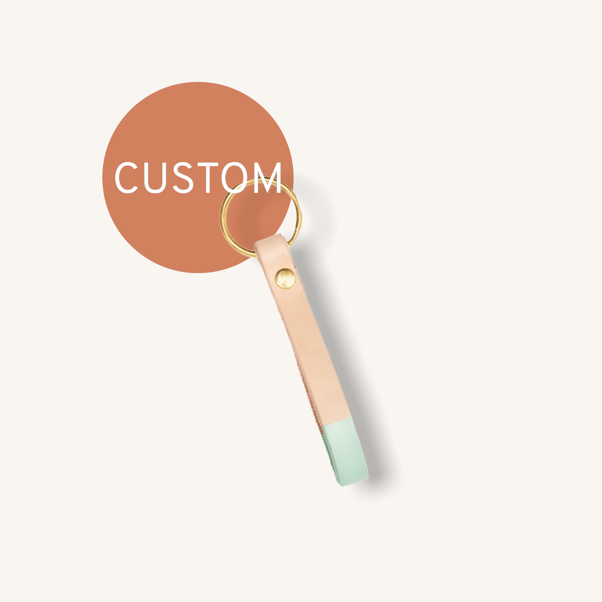Tango Key Fob | Custom Color Block