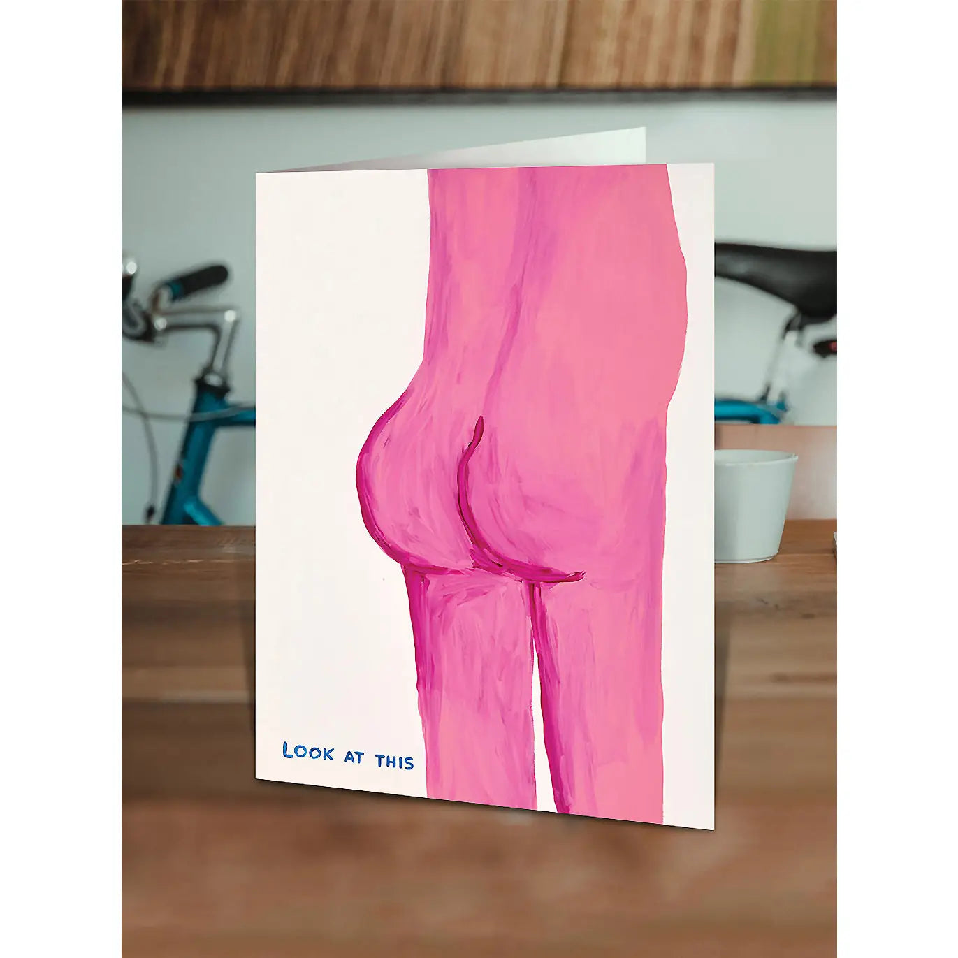 Show off your cheeky side with our Greeting Card featuring a humorous illustration of a bum. Perfect for any occasion, this dry-humored, blank card lets you make your own jokes (or use one of ours!). Get ready to turn some heads (and cheeks) with this quirky card!
