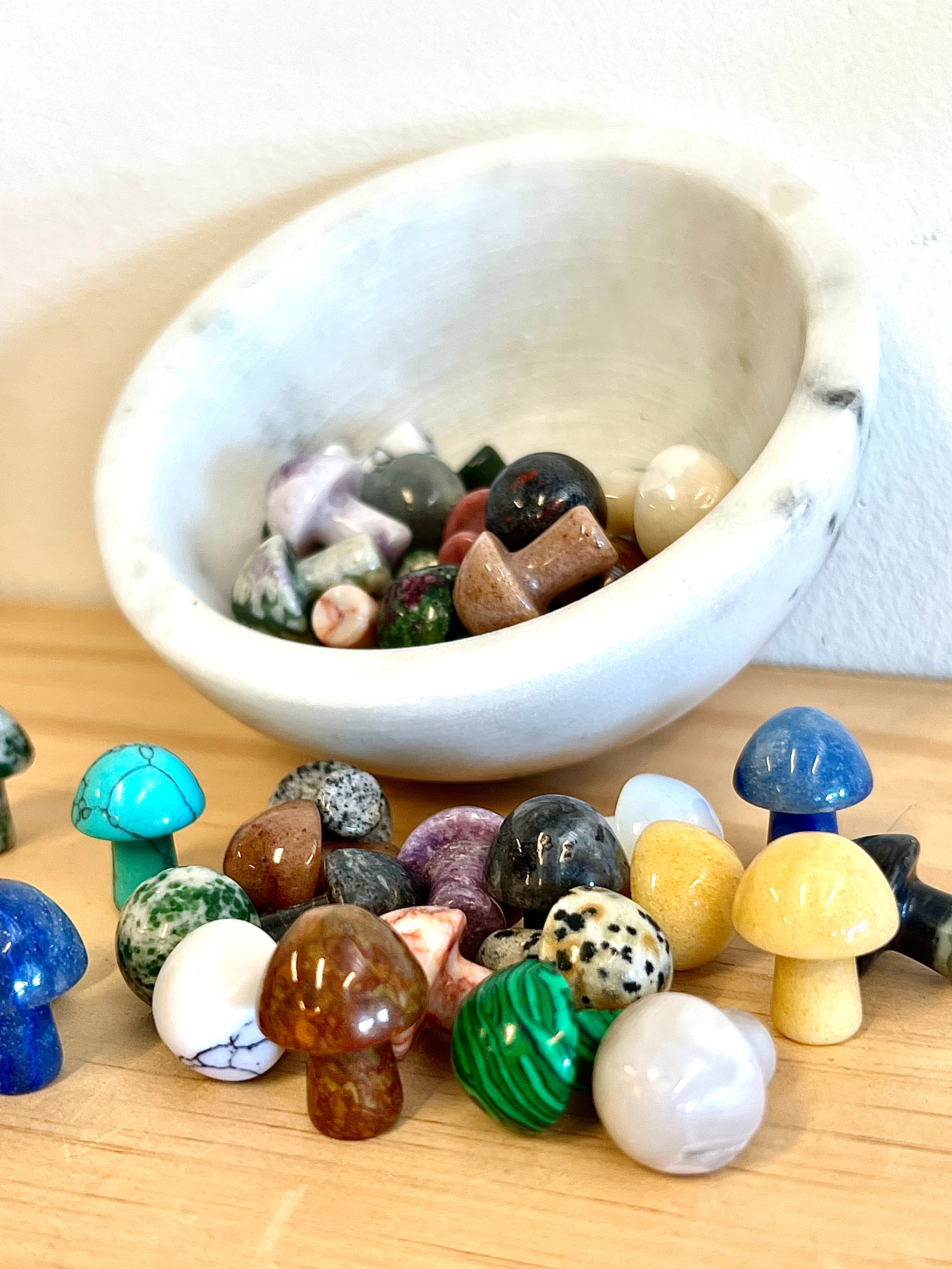 Mini Gemstone Mushroom