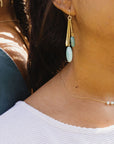 Moab Earrings | Amazonite