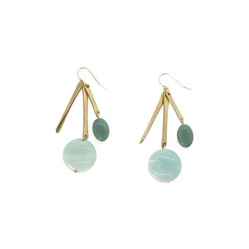 Moab Earrings | Amazonite