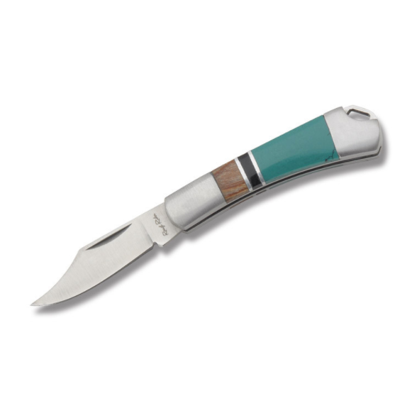 Turquoise Folding Pocket Knife