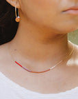 Septima Pattern Necklace