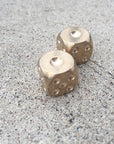 Brass Dice | Set of Two