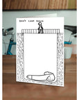 Greeting Card | Don't Look Down